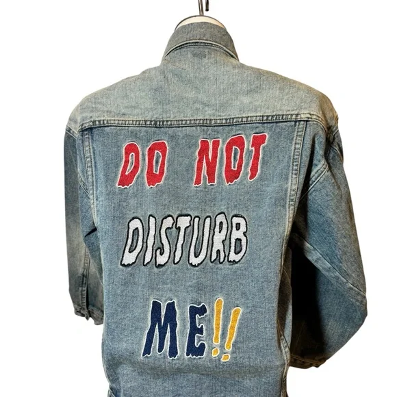 Patch Jean Jacket - Size S - Picture 4 of 7